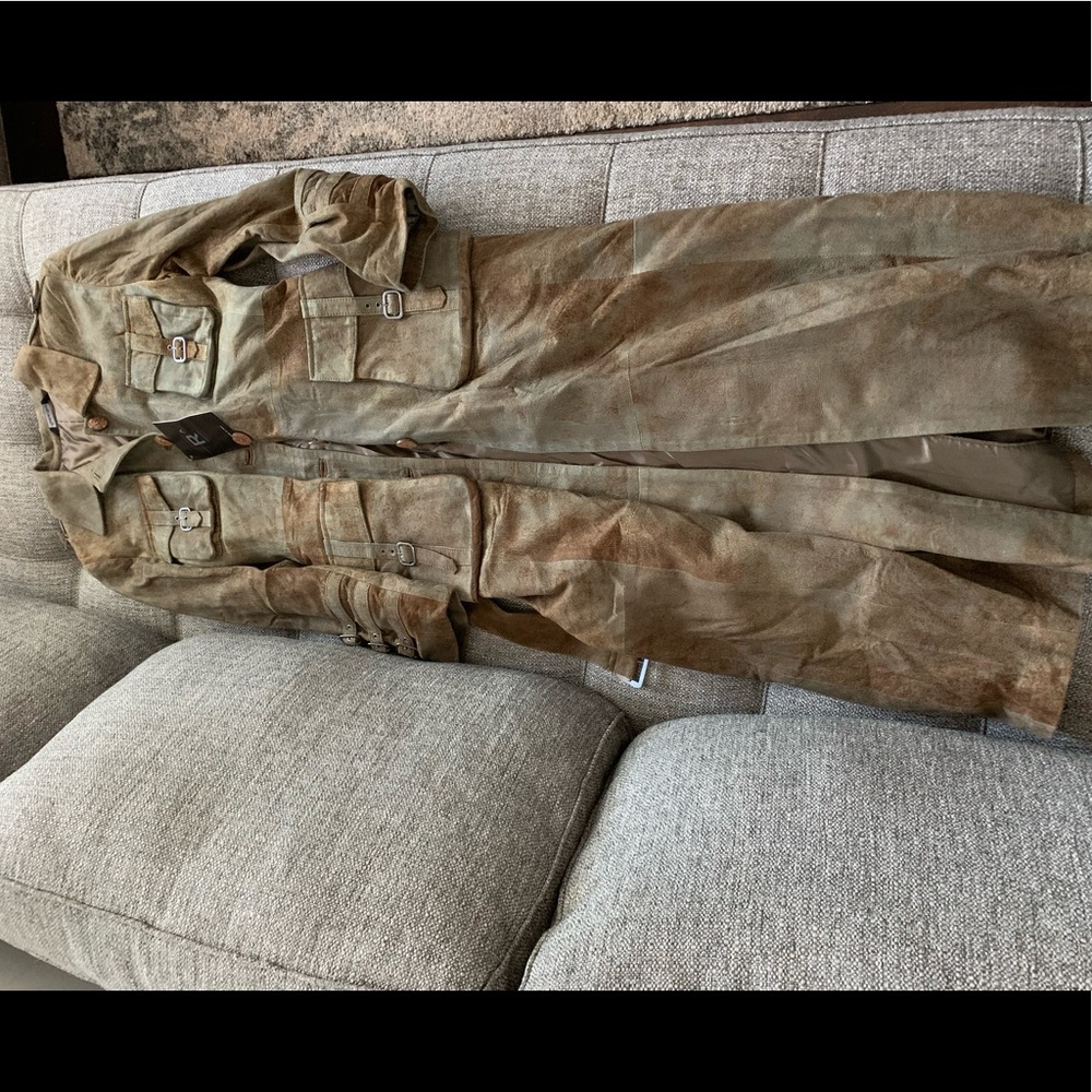 Italian Leather Coat